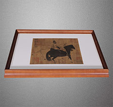 广州市书画装裱配框服务案例